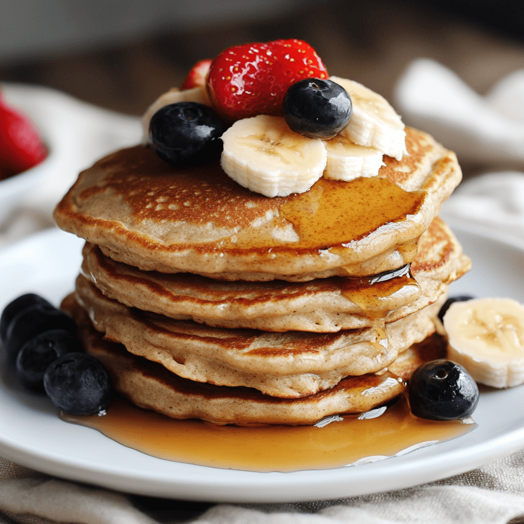 Low-Calorie Oat Pancakes (No Sugar) for Guilt-Free Mornings