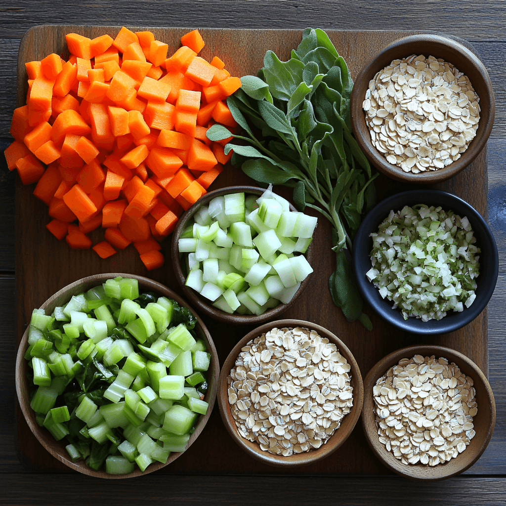 Savory Vegetable Oat Soup: A Delightfully Healthy Twist!