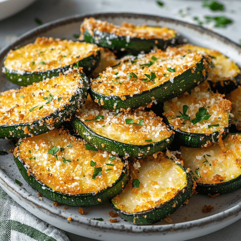 Crispy Baked Parmesan Zucchini: A Healthy Side Dish You’ll Love!