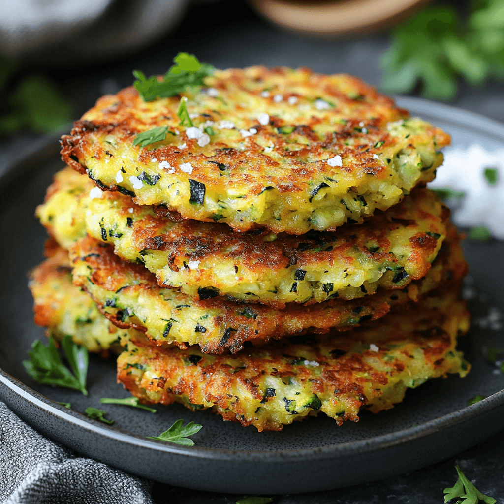 Crispy Zucchini Fritters in 20 Minutes for a Tasty Treat!