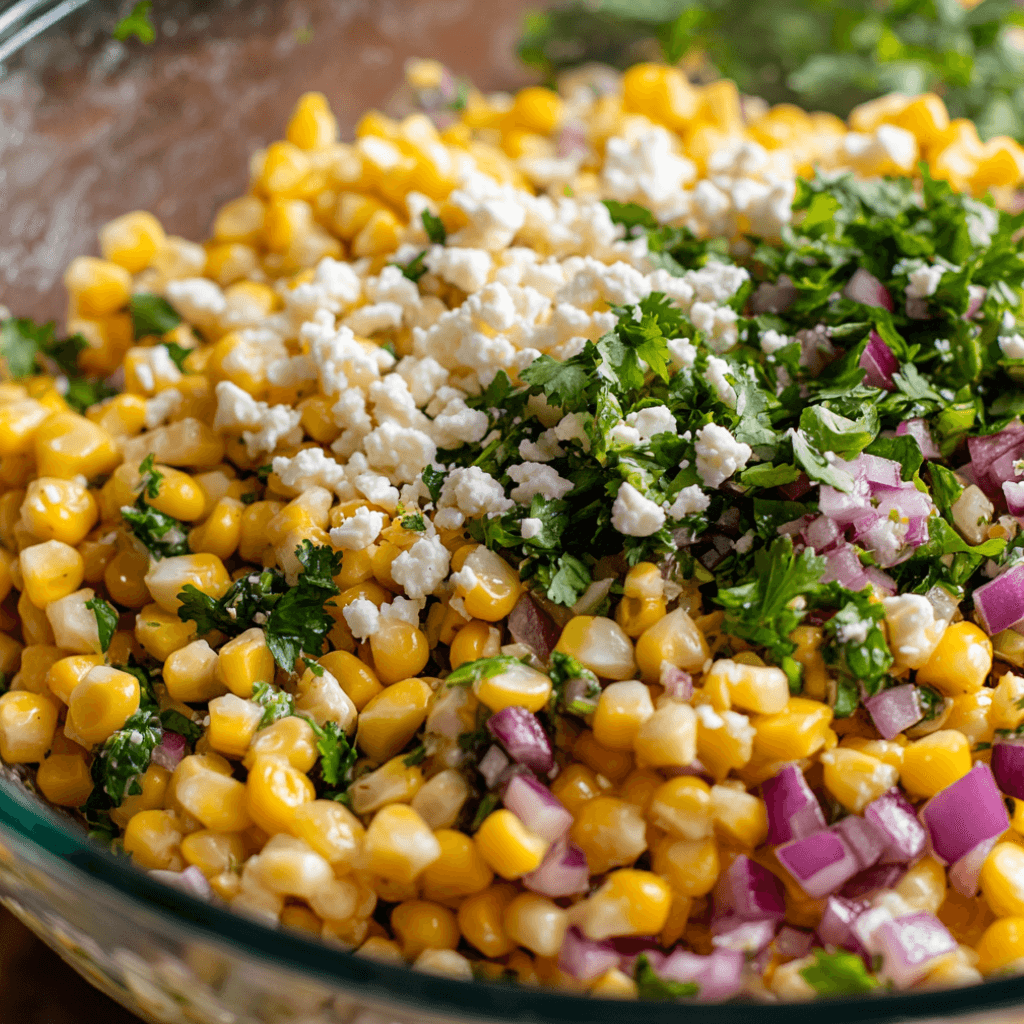 Irresistible Mexican Street Corn Salad Recipe You'll Love!