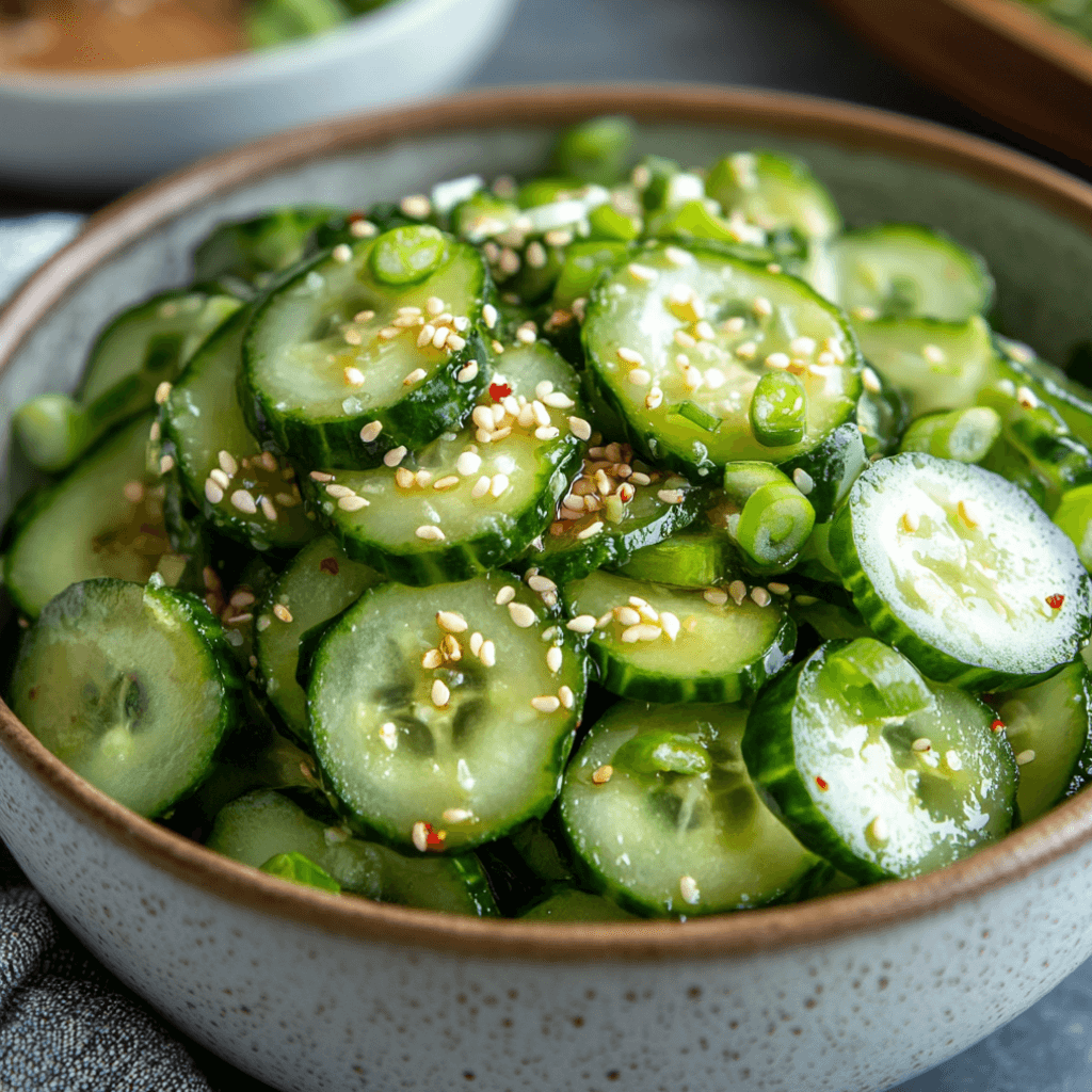 Korean Cucumber Salad: Fresh and Flavorful Delight!
