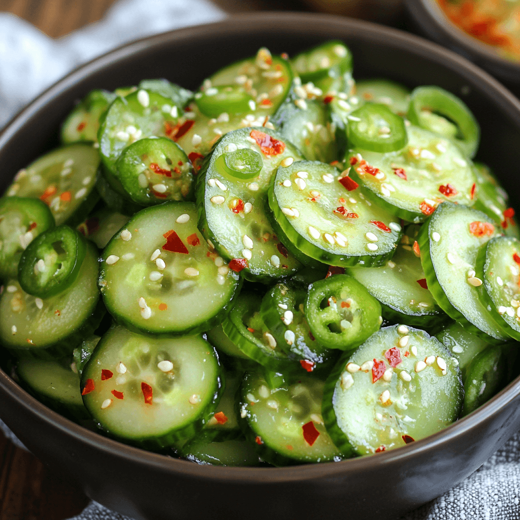 Korean Cucumber Salad: Fresh and Flavorful Delight!