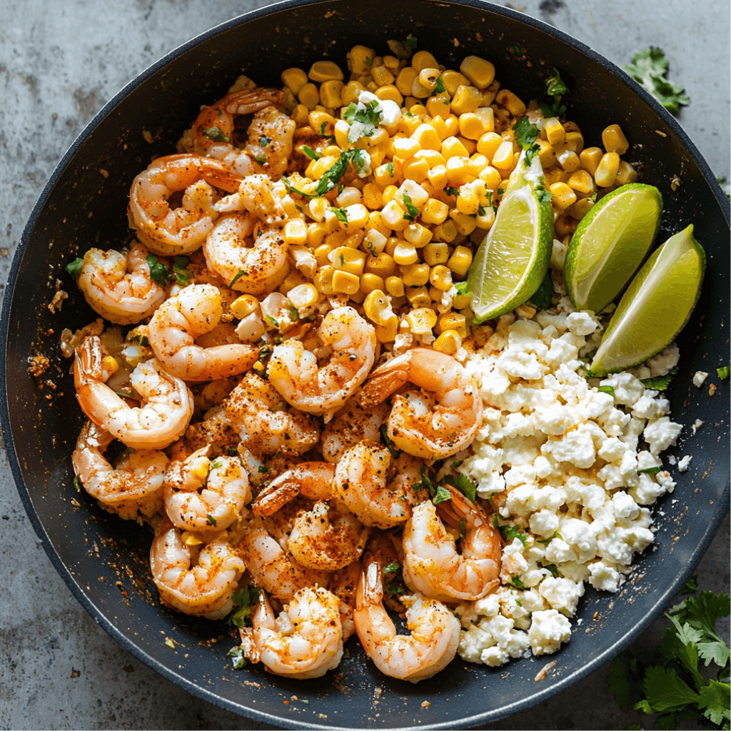 Mexican Street Corn and Shrimp: A Flavorful Delight!