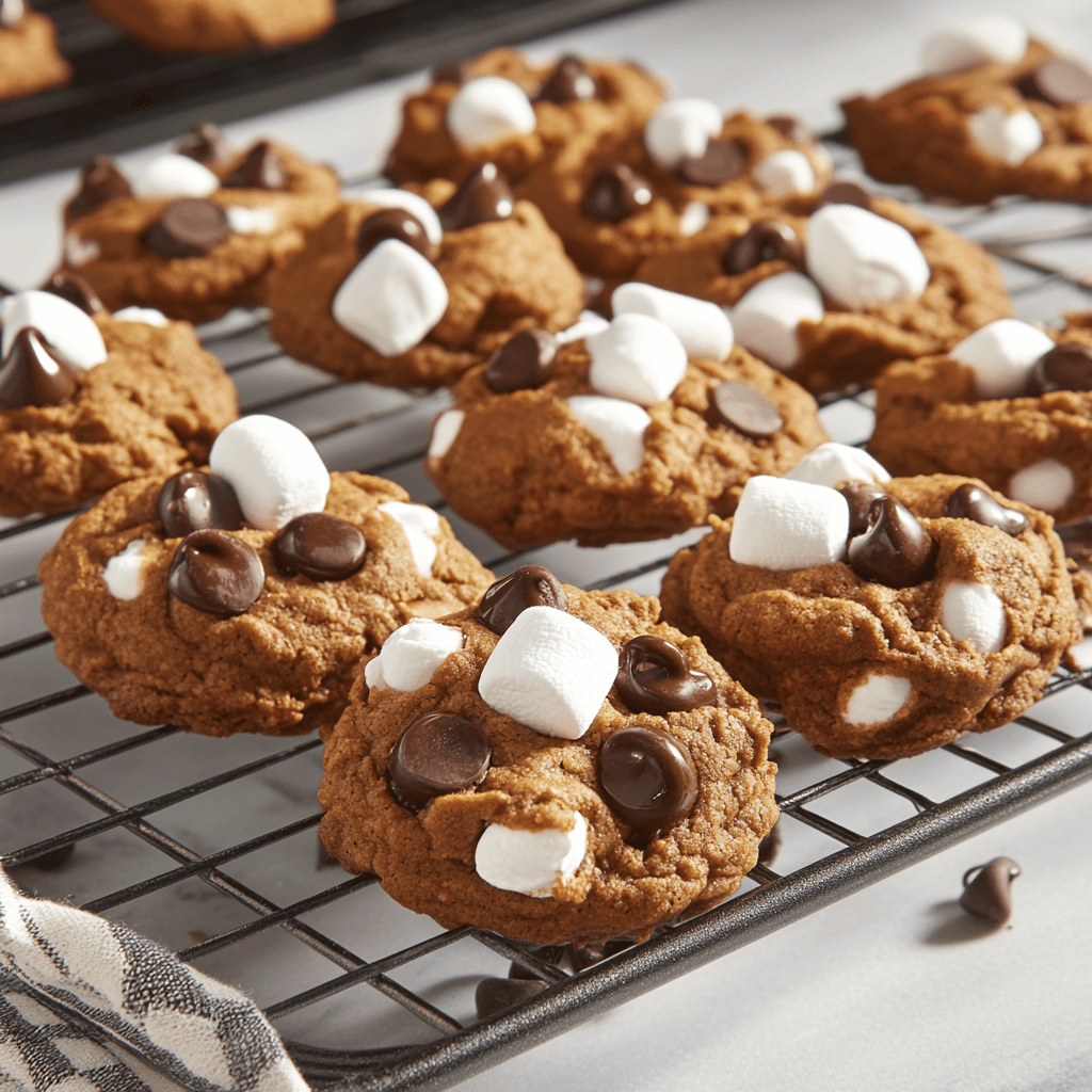 Pumpkin S'mores Cookies: A Delicious Fall Treat Awaiting!