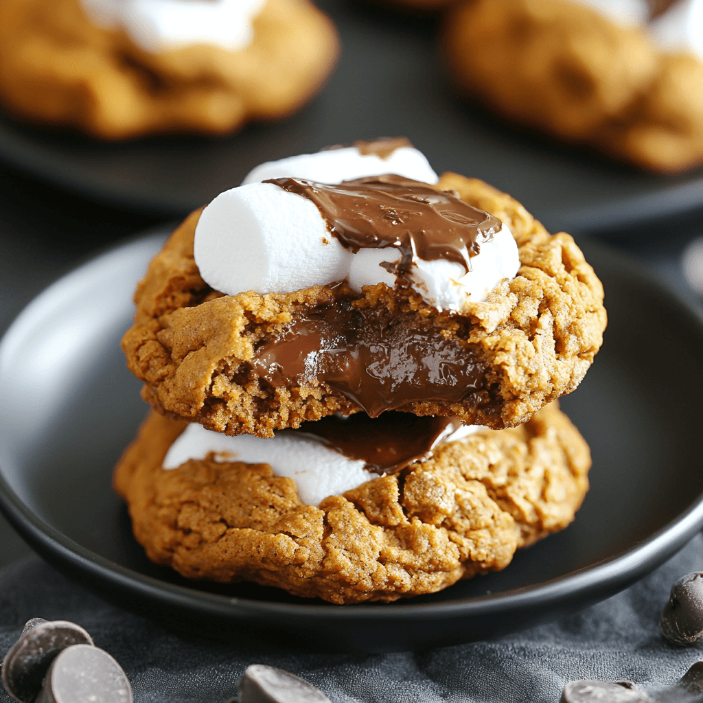 Pumpkin S'mores Cookies: A Delicious Fall Treat Awaiting!