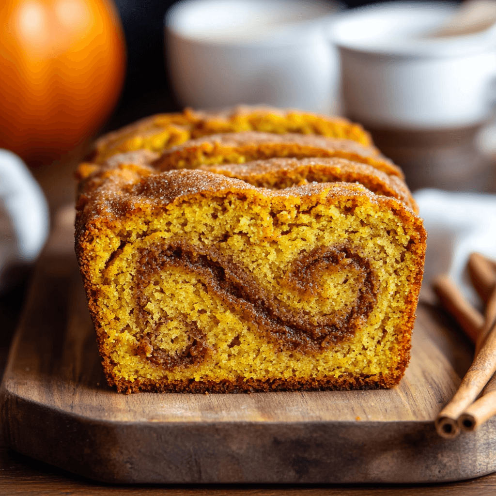 Small Batch Cinnamon Swirl Pumpkin Bread You'll Love!