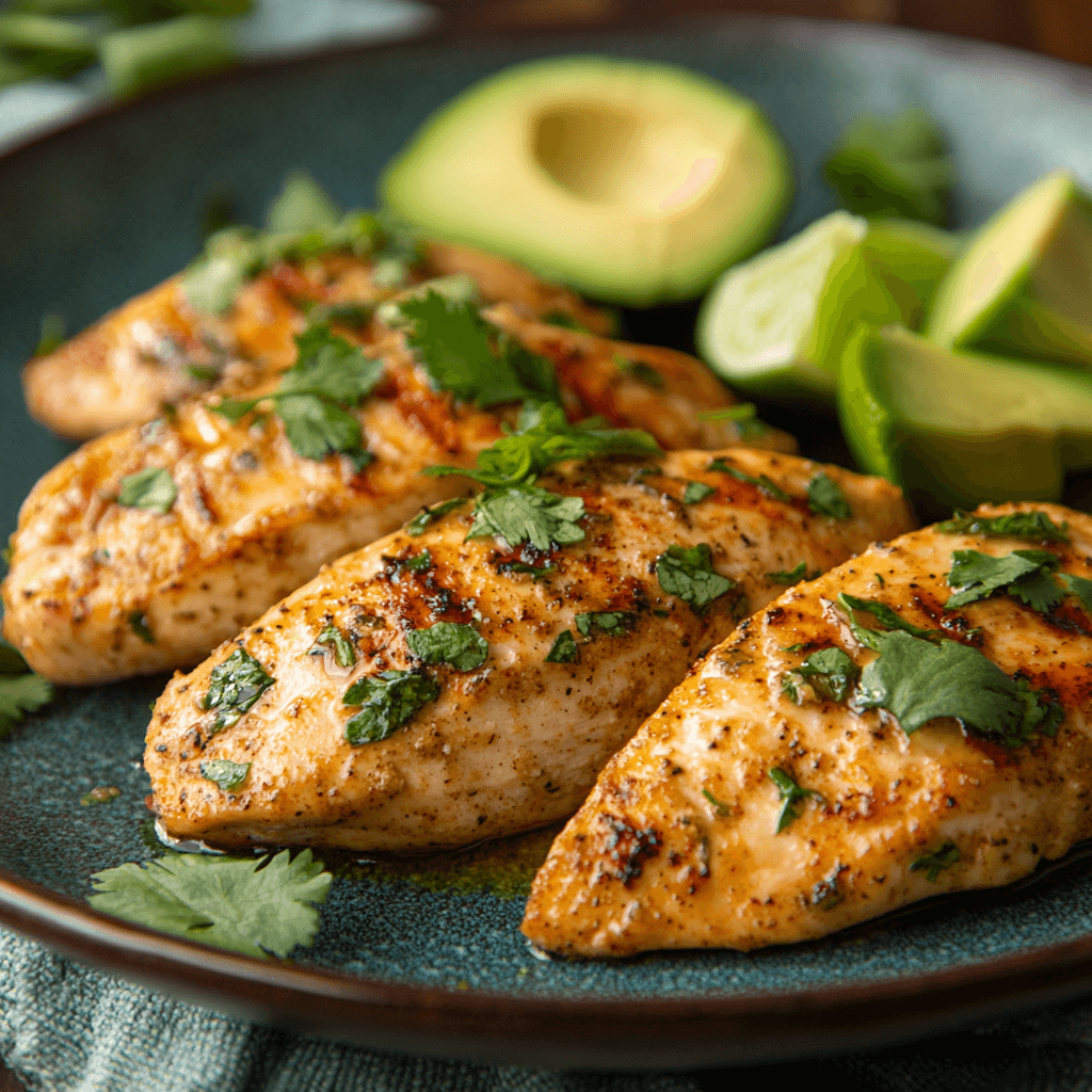 Fiesta Lime Chicken with Avocado: A Flavorful Delight!