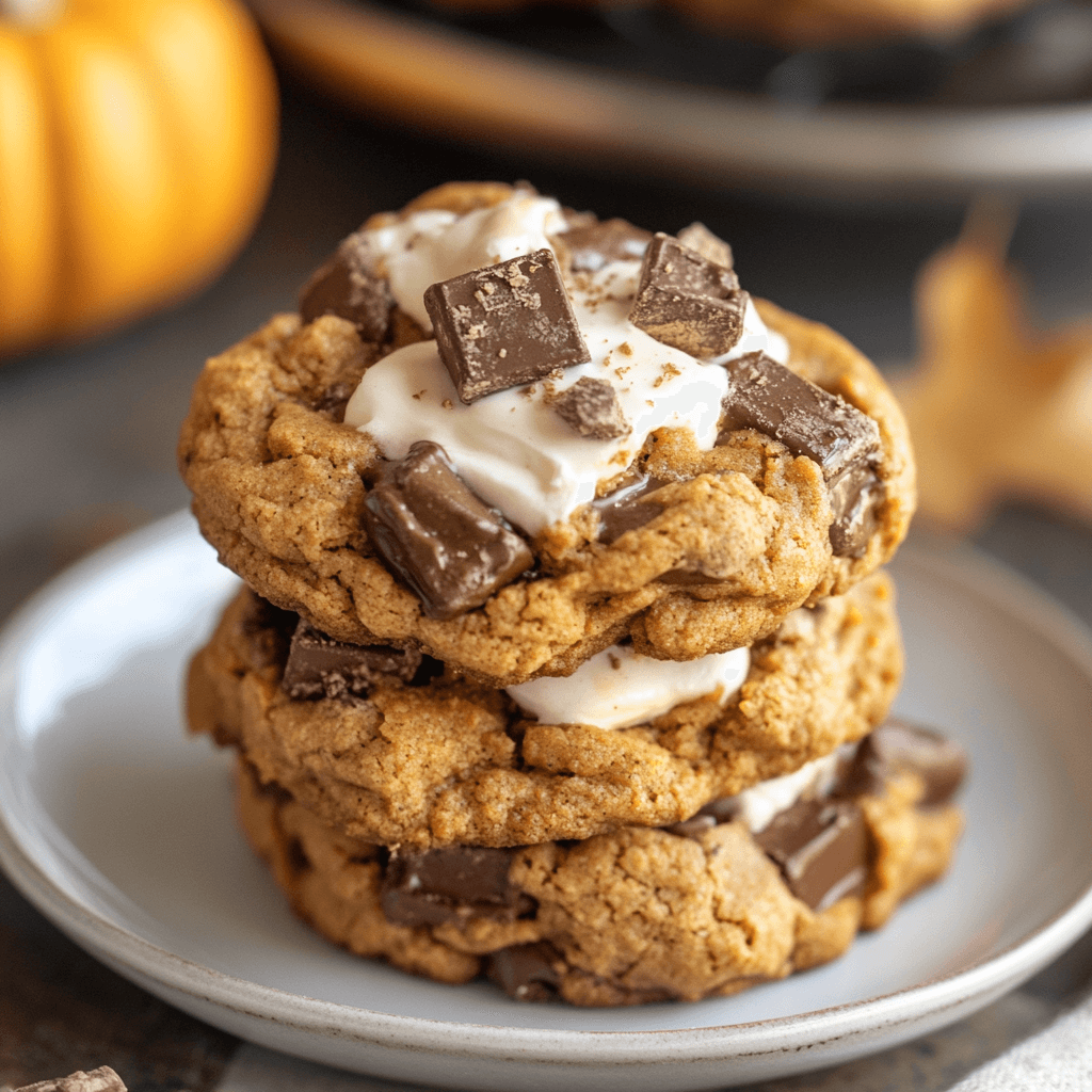 Pumpkin S'mores Cookies: Discover Fall's Sweet Magic!